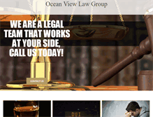 Tablet Screenshot of oceanviewlawgroup.com